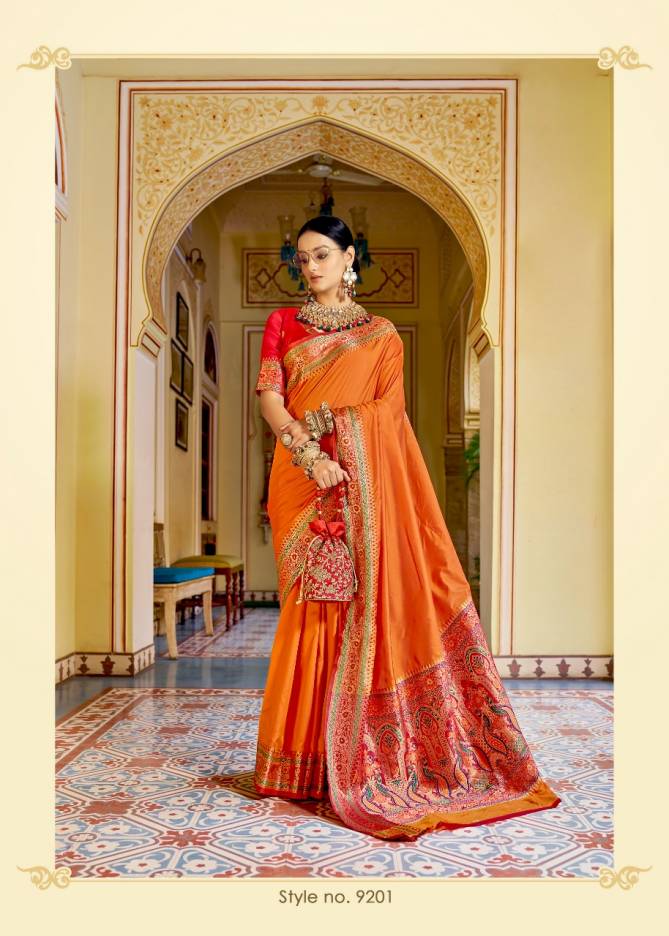 Rajpath Aarchi Silk Designer Fancy Wear Banarasi Silk Latest Saree Collection